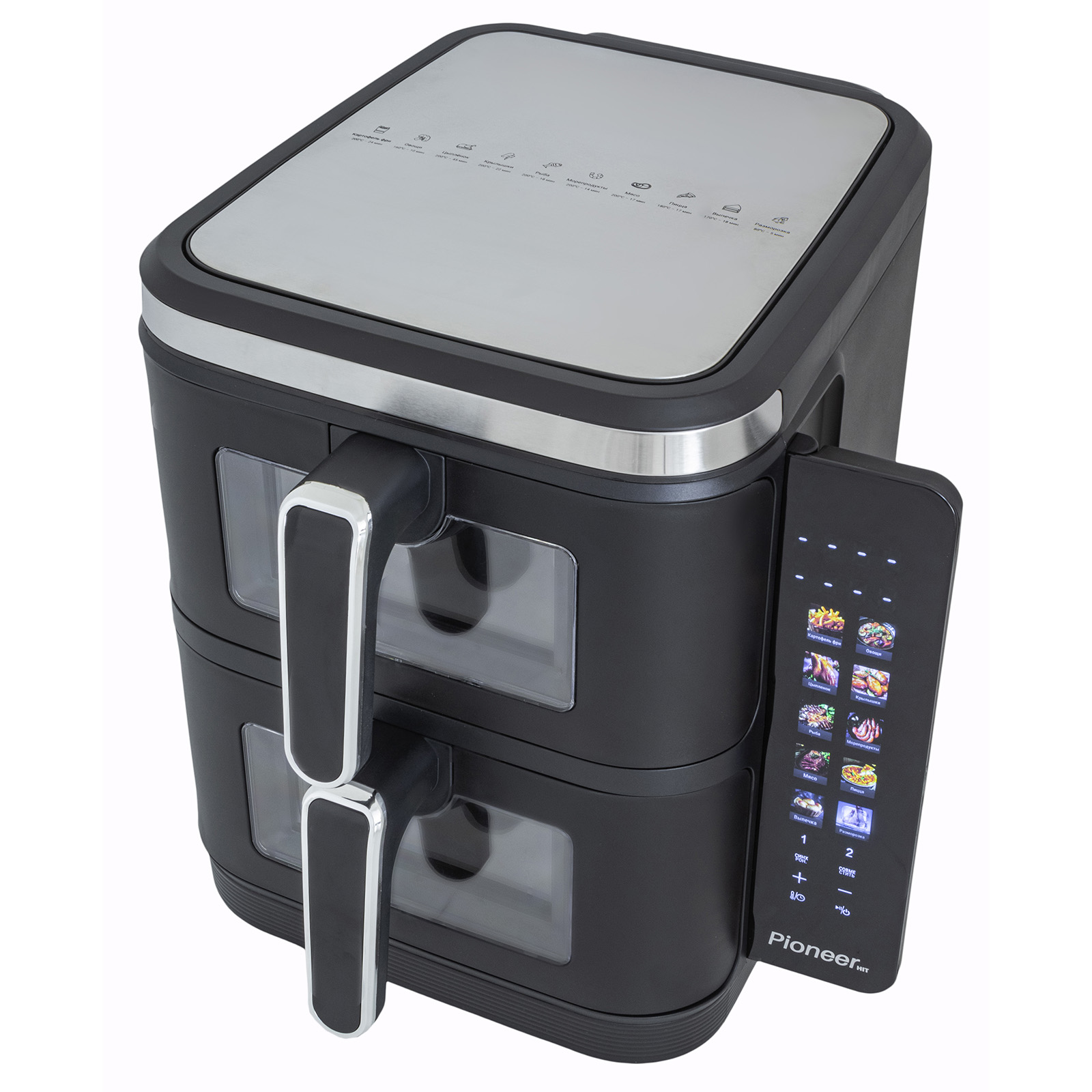 Аэрогриль с двумя чашами Pioneer SM550D Аэрогриль с двумя чашами Pioneer SM550D