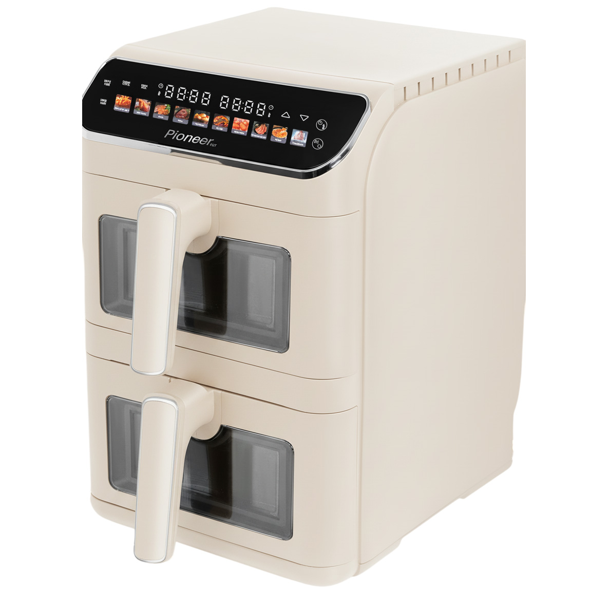 Аэрогриль с двумя чашами Pioneer SM560D beige