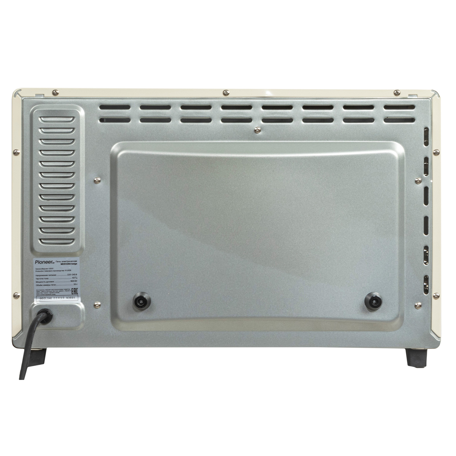 Электропечь Pioneer MO5126G beige Электропечь Pioneer MO5126G beige