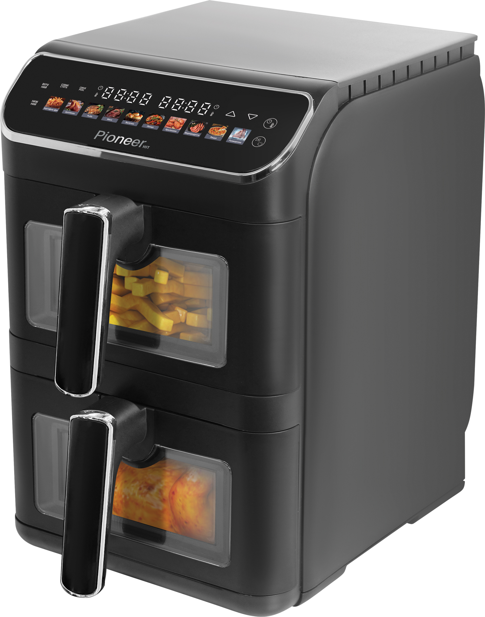 Аэрогриль с двумя чашами Pioneer SM560D Аэрогриль с двумя чашами Pioneer SM560D