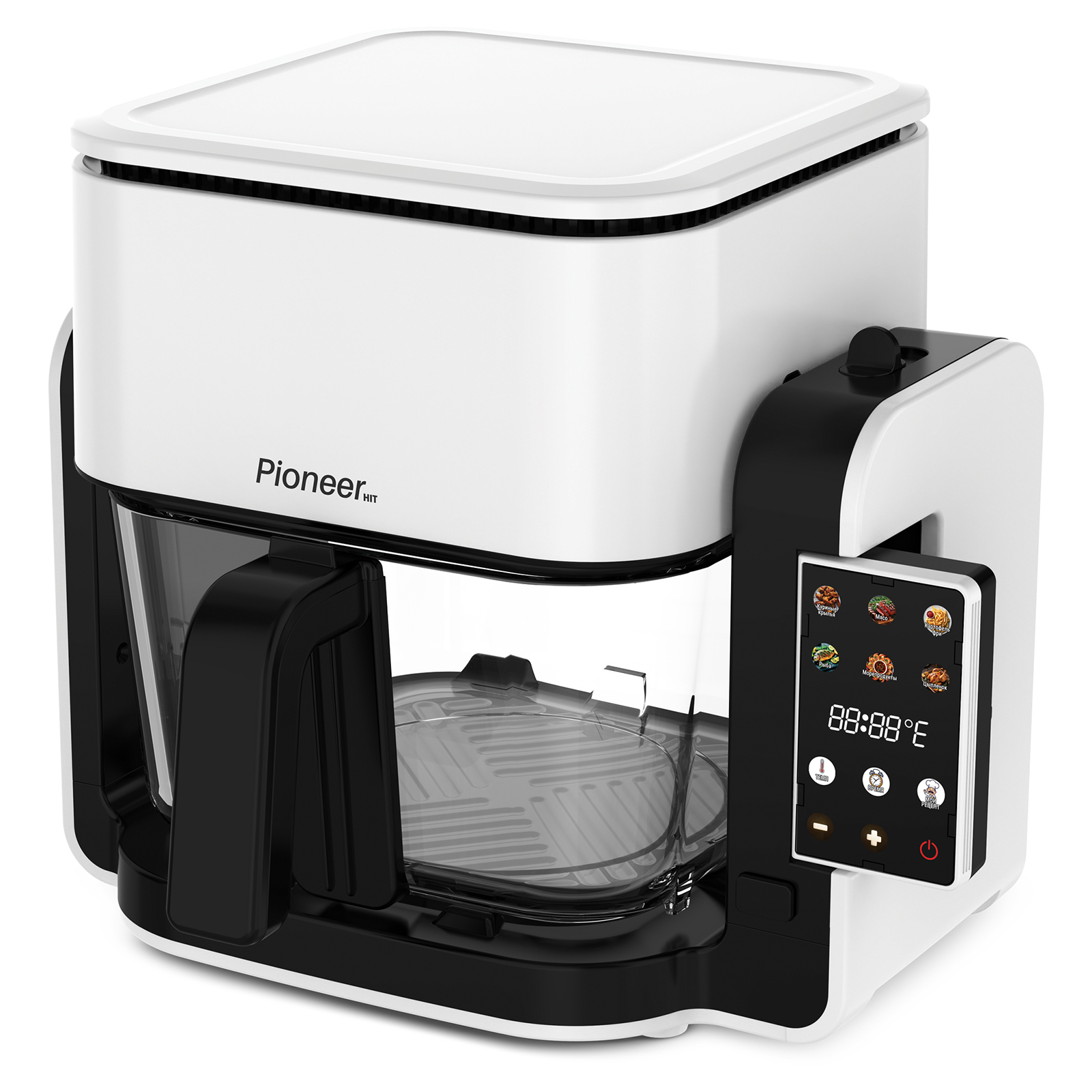 Аэрогриль 3-в-1 Pioneer SM555D white