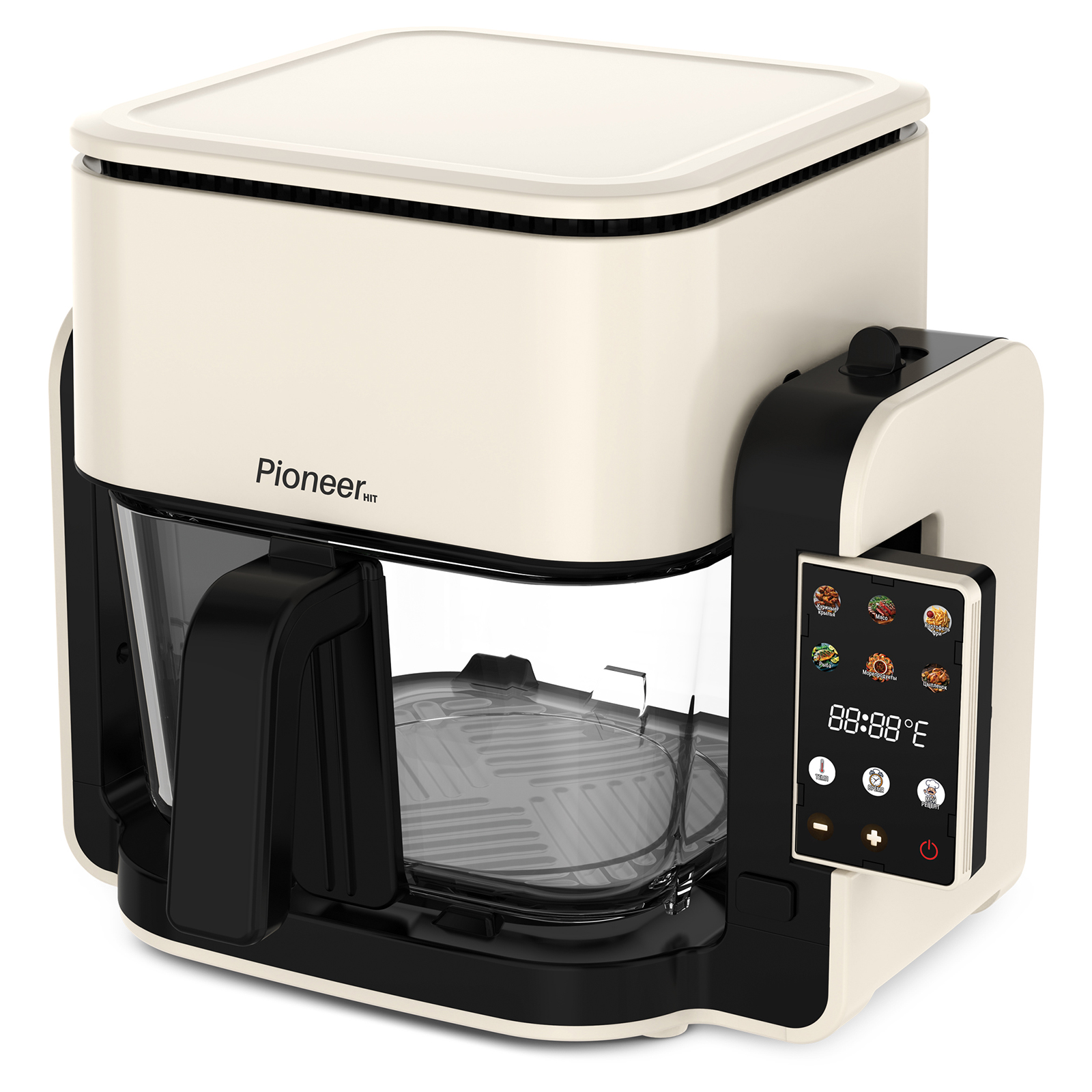 Аэрогриль 3-в-1 Pioneer SM555D beige